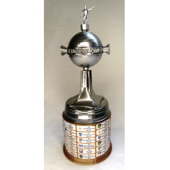 Miniatura taça (troféu) Copa Libertadores da América - 2013 - 14,8 cm por encomenda
