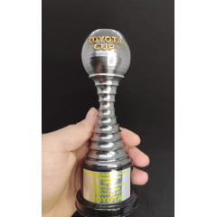 Miniatura taça (troféu) Intercontinental Toyota (antigo mundial de clubes) secundaria 1992 - 15 cm - por encomenda