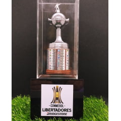 Miniatura de Troféu Libertadores da América com Expositor 